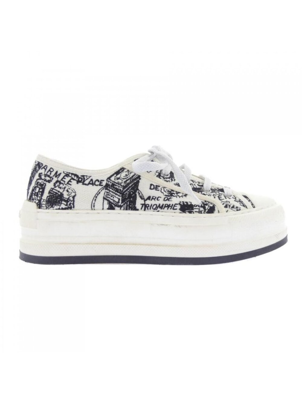 Dior Walk'n'Dior Plan de Paris Sneakers